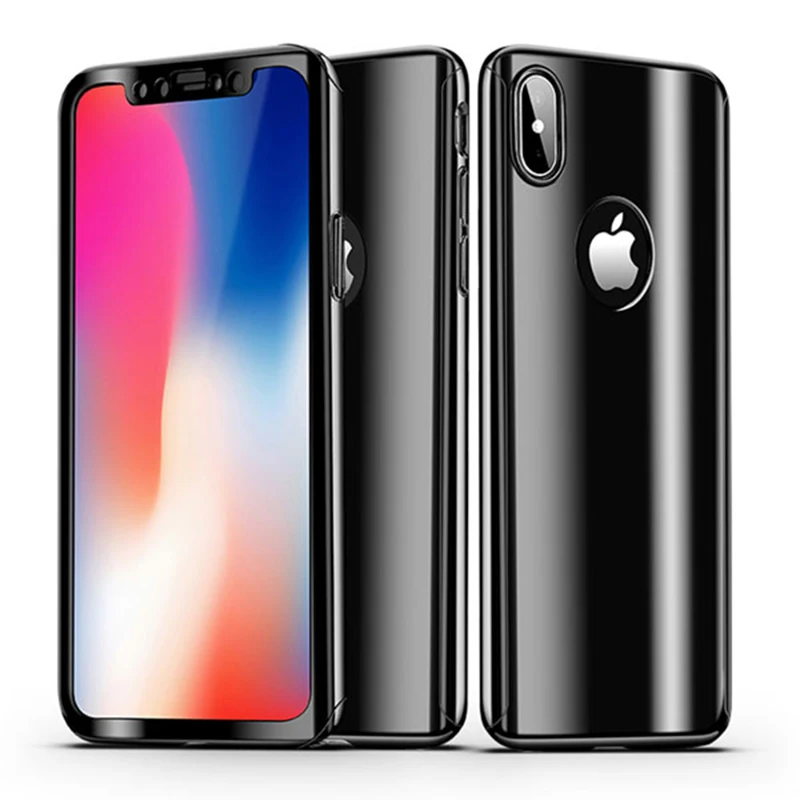 Fashion Plating Mirror 360 Full Protection Case For iPhone X Cover Ultra thin 3 in 1 Hard Shockproof Armor Free Screen Protector
Fashion Plating Mirror 360 Full Protection Case For iPhone X Cover Ultra thin 3 in 1 Hard Shockproof Armor Free Screen Protector