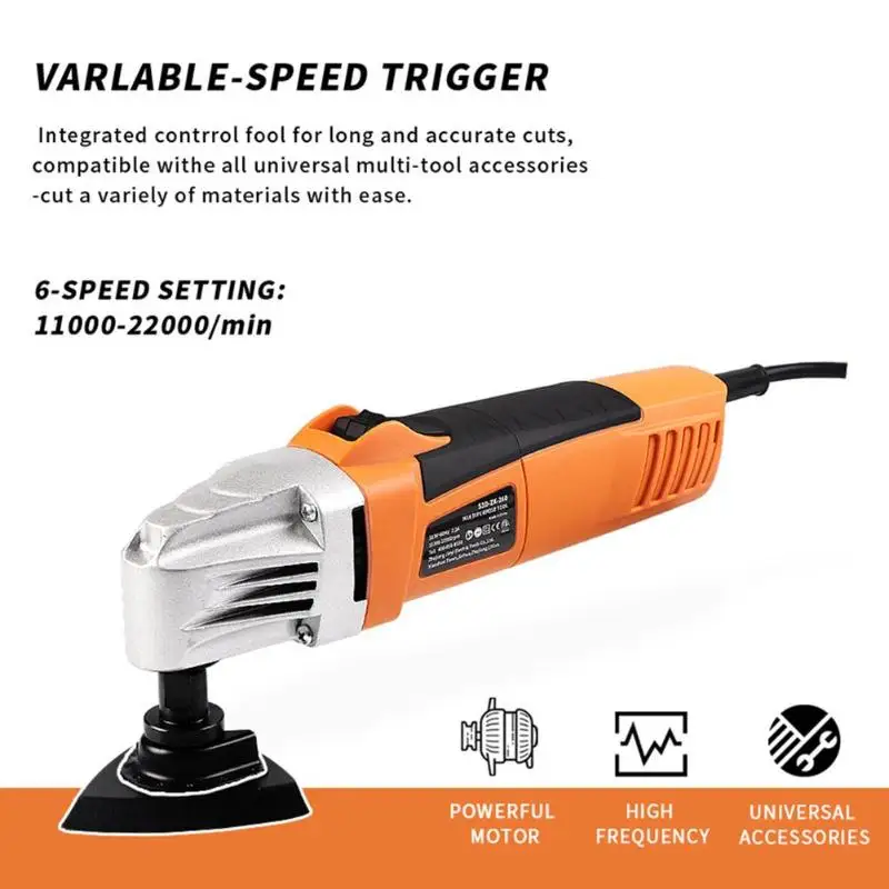 Multi-function Renovator Tool Oscillating Trimmer Home Renovation Tool Trimmer Woodworking Tools Electric Saw with US/EU Plug
Multi-function Renovator Tool Oscillating Trimmer Home Renovation Tool Trimmer Woodworking Tools Electric Saw with US/EU Plug