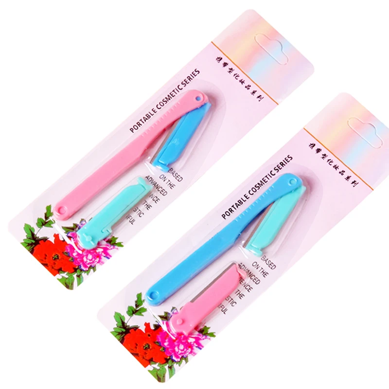 2Pcs Eyebrow Razor Facial Hair Remover Eyebrow Trimmer Knife Blade Eye Brow Face Hair Removal Scraper Shaver Beauty Tools
2Pcs Eyebrow Razor Facial Hair Remover Eyebrow Trimmer Knife Blade Eye Brow Face Hair Removal Scraper Shaver Beauty Tools