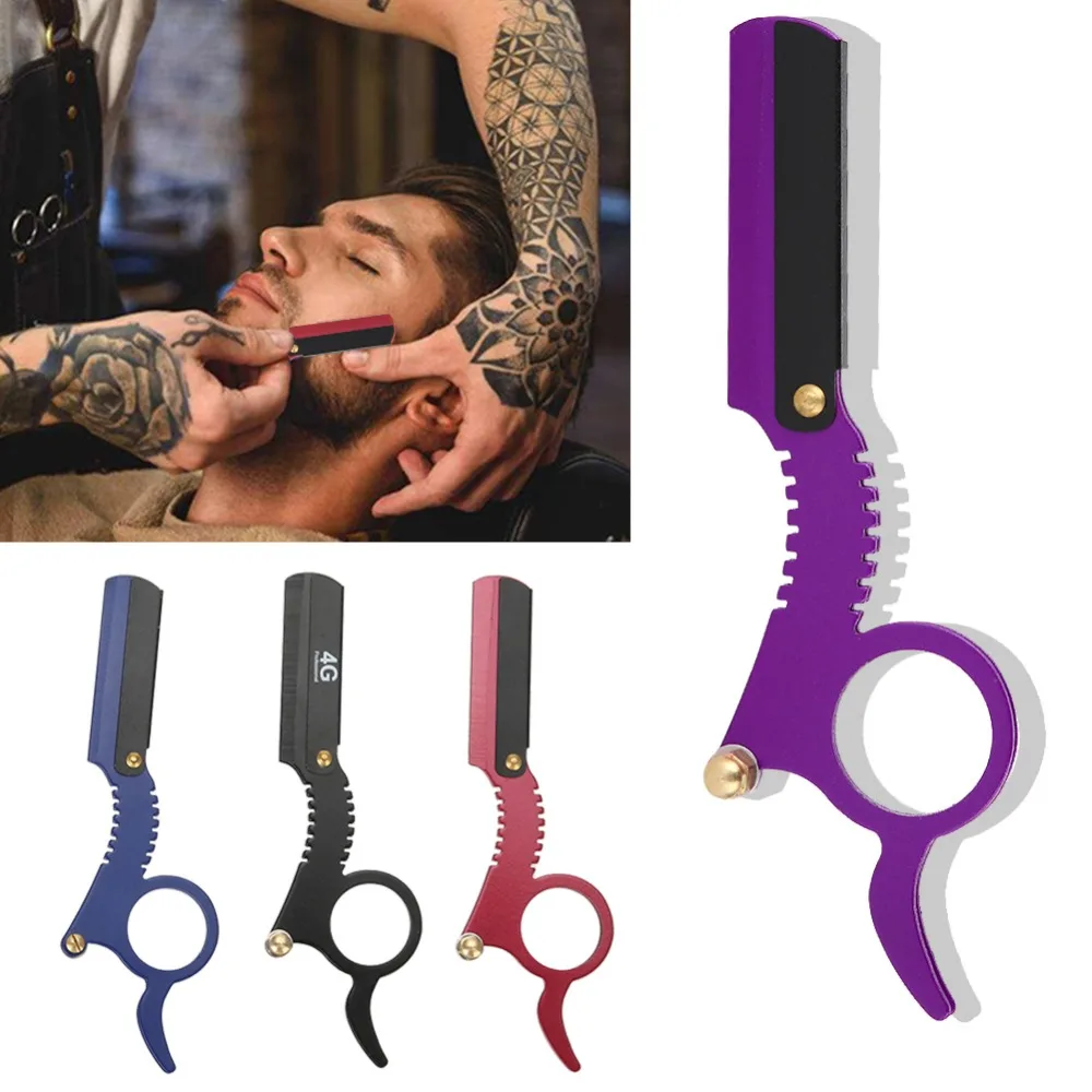Professional Straight Edge Barber Razor Classic Travel Home Barber Razor with Easy Blades Replacement Mechanism Beard Shaving
Professional Straight Edge Barber Razor Classic Travel Home Barber Razor with Easy Blades Replacement Mechanism Beard Shaving