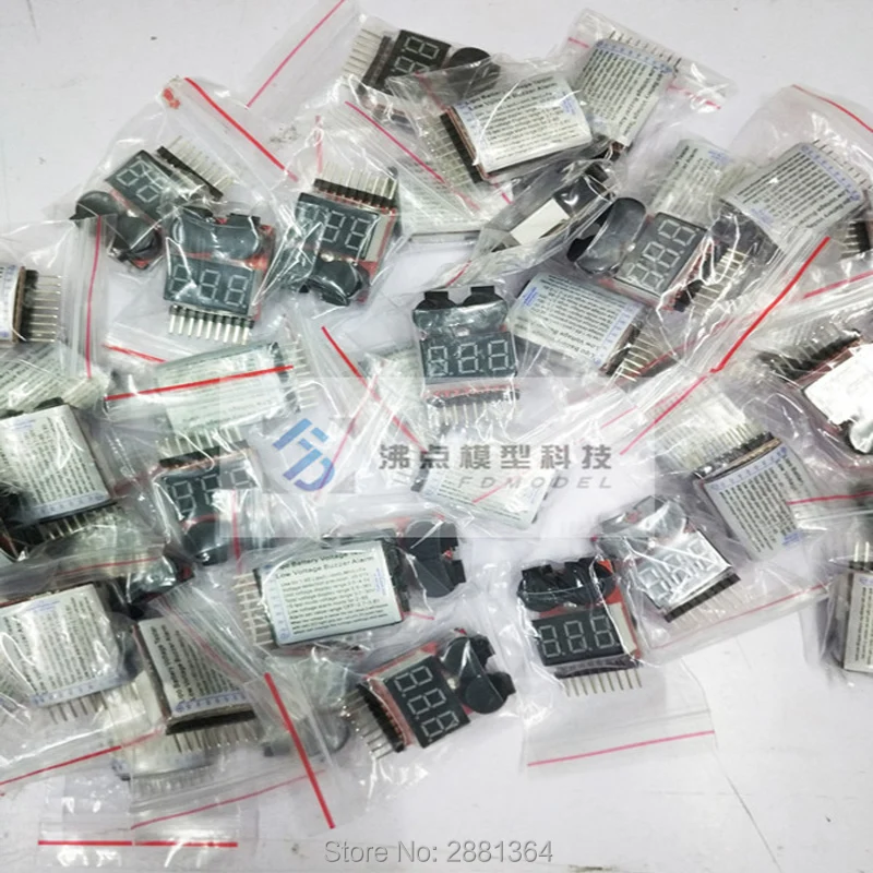 1Pcs RC Cell Checker BB ring Lipo battery low voltage alarm Voltage Indicator volt meter monitor buzzer Alarm 1-8S 2.7-3.8V
1Pcs RC Cell Checker BB ring Lipo battery low voltage alarm Voltage Indicator volt meter monitor buzzer Alarm 1-8S 2.7-3.8V