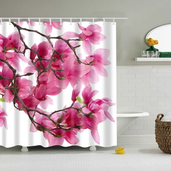 Flower Waterproof Shower Curtain Waterproof Polyester Fabric Bath Bathing Bathroom Curtains with 12 Hooks for Home Decorations20
Flower Waterproof Shower Curtain Waterproof Polyester Fabric Bath Bathing Bathroom Curtains with 12 Hooks for Home Decorations20