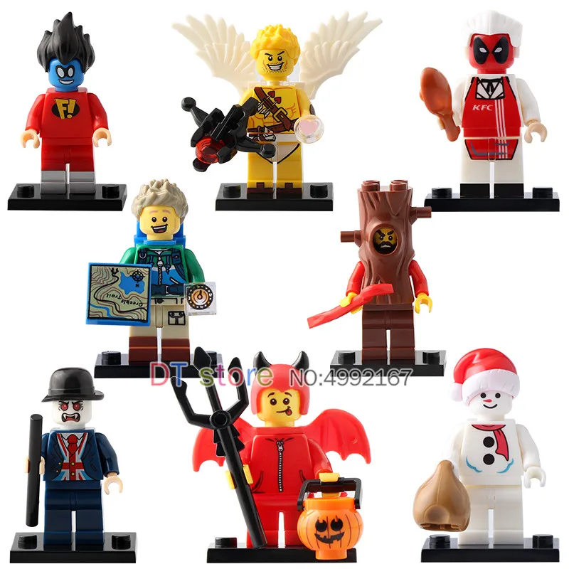 LegoING Action Figures Treeman Little Devil Christmas Snowman Freakazoid Building Blocks Children Gift Toys MG9001
LegoING Action Figures Treeman Little Devil Christmas Snowman Freakazoid Building Blocks Children Gift Toys MG9001