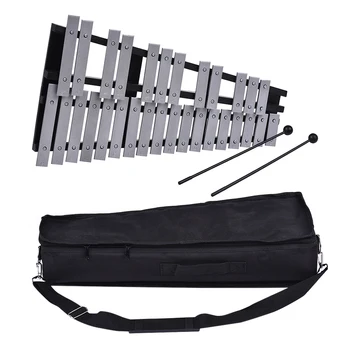 Foldable 30 Note Glockenspiel Xylophone Wooden Frame Aluminum Bars Educational Percussion Instrument Gift with Carrying Bag
Foldable 30 Note Glockenspiel Xylophone Wooden Frame Aluminum Bars Educational Percussion Instrument Gift with Carrying Bag
