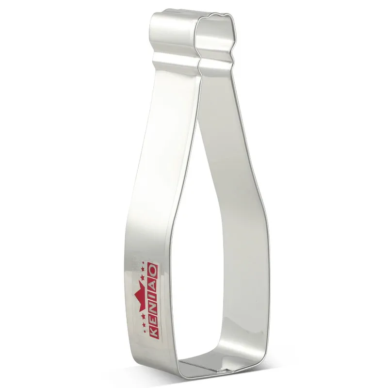 KENIAO Champagne Cookie Cutter for New Year or Birthday Party -11.5 x 3.8 cm- Biscuit /Fondant /Pastry Cutter - Stainless Steel
KENIAO Champagne Cookie Cutter for New Year or Birthday Party -11.5 x 3.8 cm- Biscuit /Fondant /Pastry Cutter - Stainless Steel