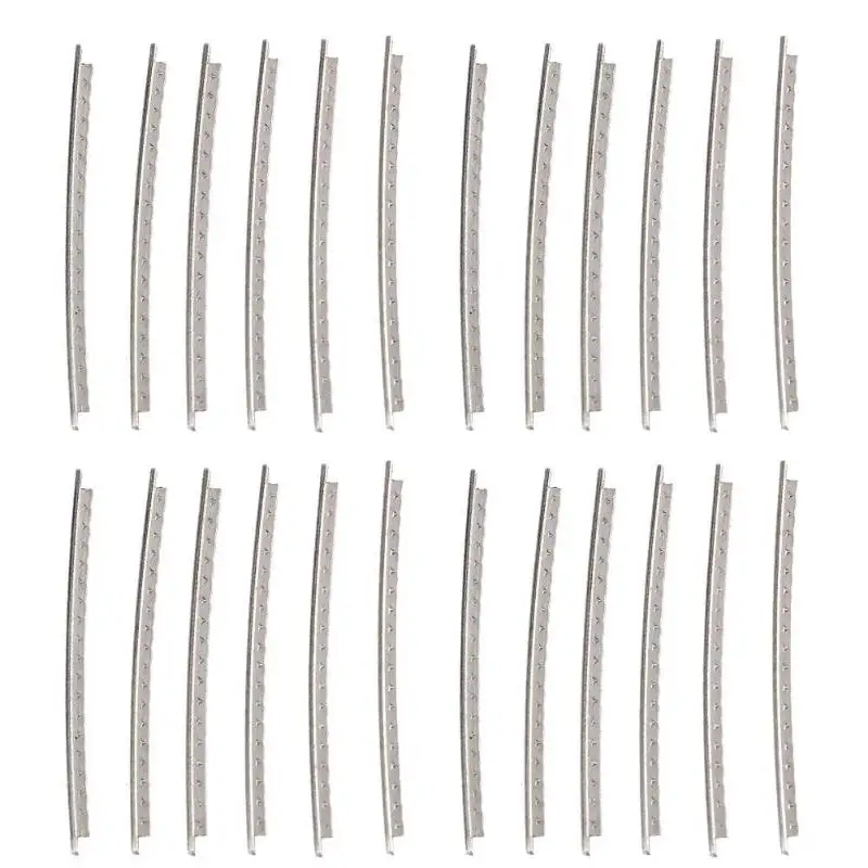 24pcs/set 2.4mm Electric Guitar Fret Wire Nickel Copper Alloy Cupronickel Electric Guitar Fret Wires for Electric Guitar 
24pcs/set 2.4mm Electric Guitar Fret Wire Nickel Copper Alloy Cupronickel Electric Guitar Fret Wires for Electric Guitar