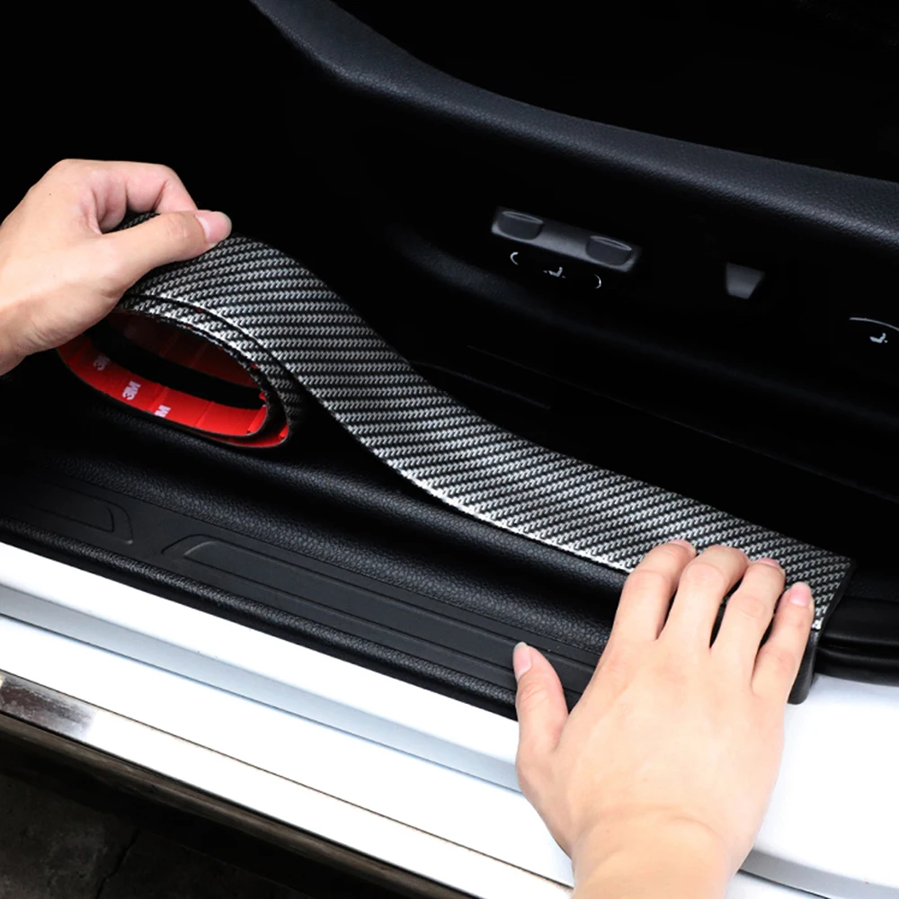 Carbon Fiber Car Edge Door Guards Trim for Audi VW BMW Kia Ford Mercedes Bumper Strip Sill Protector Car Styling Mouldings Strip
Carbon Fiber Car Edge Door Guards Trim for Audi VW BMW Kia Ford Mercedes Bumper Strip Sill Protector Car Styling Mouldings Strip