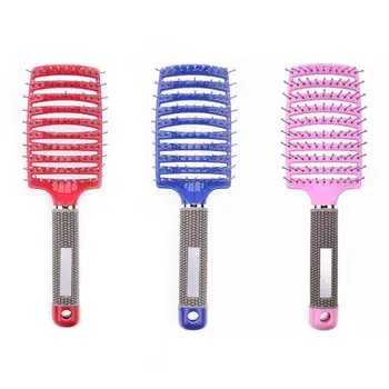 1 PC Hair Scalp Massage Comb Hairbrush Bristle Nylon Women Wet Curly Detangle Hair Brush for Salon Hairdressing Styling Tools
1 PC Hair Scalp Massage Comb Hairbrush Bristle Nylon Women Wet Curly Detangle Hair Brush for Salon Hairdressing Styling Tools