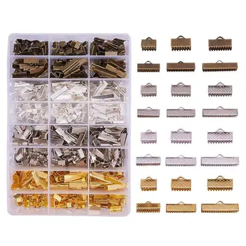 680 PCS 6 Size 4 Color Ribbon Ends Bracelet Bookmark Pinch Crimp Clamp End Findings Cord Ends Fasteners Clasp Crimp Ends Jewel
680 PCS 6 Size 4 Color Ribbon Ends Bracelet Bookmark Pinch Crimp Clamp End Findings Cord Ends Fasteners Clasp Crimp Ends Jewel