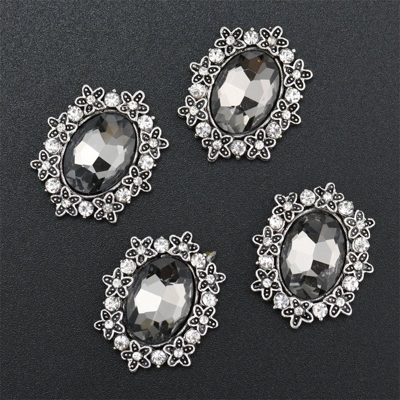 10pcs Fancy Decorative Buttons For Clothing Handbag Rhinestone Buttons For Handbag Accessories Dress Crafts Jewelry Accessories
10pcs Fancy Decorative Buttons For Clothing Handbag Rhinestone Buttons For Handbag Accessories Dress Crafts Jewelry Accessories