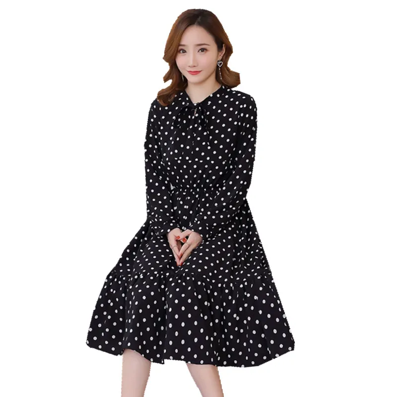 Pengpious 2019 spring pregnant woman long-sleeved chiffon nursing dress polka dot printing postpartum women lactation dress cute
Pengpious 2019 spring pregnant woman long-sleeved chiffon nursing dress polka dot printing postpartum women lactation dress cute