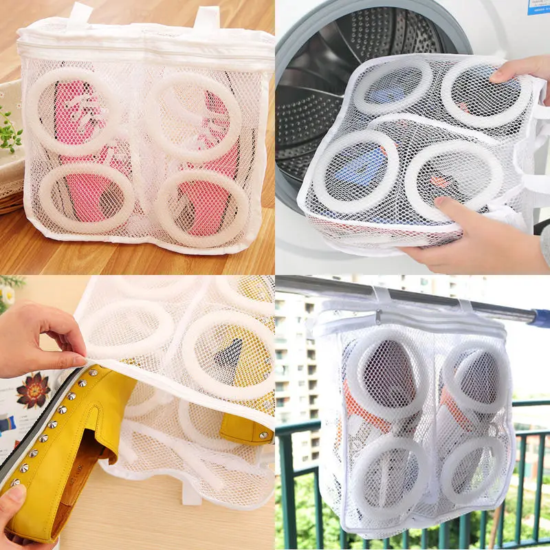 Sneaker Tennis Boots Sports Shoes Mesh Laundry Washing Bag Household Essentials
Sneaker Tennis Boots Sports Shoes Mesh Laundry Washing Bag Household Essentials