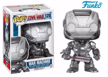 1pcs FUNKO POP Marvel&The Iron Man War Machine Vinyl Doll Boy Girl Birthday Baby Shower Vinyl Action & Toy Figures Gift
1pcs FUNKO POP Marvel&The Iron Man War Machine Vinyl Doll Boy Girl Birthday Baby Shower Vinyl Action & Toy Figures Gift