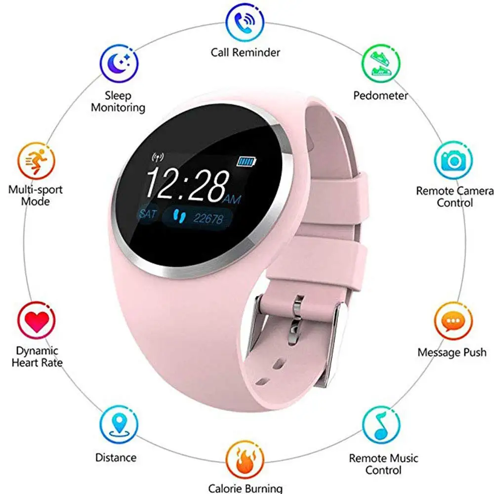 Sport Smart Watch Bless Pressure Fitness Trackle Bracelet SmartWatch Android/IOS Waterproof Wristband For Phone Calls Kids Watch
Sport Smart Watch Bless Pressure Fitness Trackle Bracelet SmartWatch Android/IOS Waterproof Wristband For Phone Calls Kids Watch