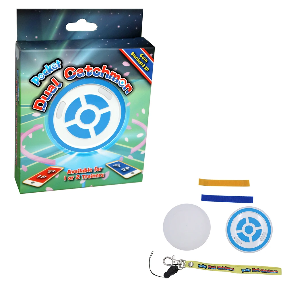 MEGACOM for Pocket Dual Catchmon Game Accessories for Pokemon GO Plus for iPhone 6/for iOS/Android 7.0
MEGACOM for Pocket Dual Catchmon Game Accessories for Pokemon GO Plus for iPhone 6/for iOS/Android 7.0