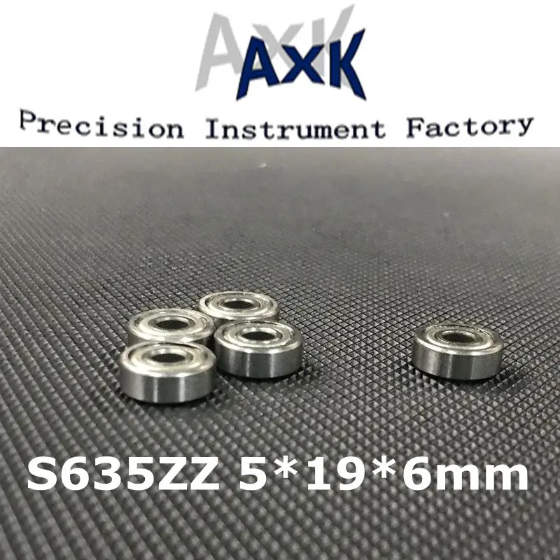 2023 New Hot Sale S635zz Bearing 5*19*6 Mm ( 10 Pcs ) Abec-3 Grade Ss 635 Z Stainless Steel Miniature S635 Zz Ball Bearings
2023 New Hot Sale S635zz Bearing 5*19*6 Mm ( 10 Pcs ) Abec-3 Grade Ss 635 Z Stainless Steel Miniature S635 Zz Ball Bearings