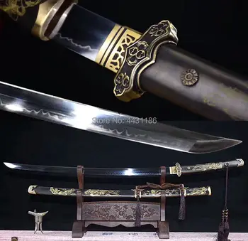 Hand-Forging Full Tang T10 Steel Clay Tempered Blade Razor Sharp For Cutting Japanese Samurai Sword Katana*Copper Handle/Sheath
Hand-Forging Full Tang T10 Steel Clay Tempered Blade Razor Sharp For Cutting Japanese Samurai Sword Katana*Copper Handle/Sheath