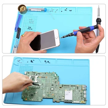 AFBC High Temperature Insulation Pad Soldering Station Welding Pad Silicone Table Mat Repair Table Mat With Scale And Screw Po
AFBC High Temperature Insulation Pad Soldering Station Welding Pad Silicone Table Mat Repair Table Mat With Scale And Screw Po
