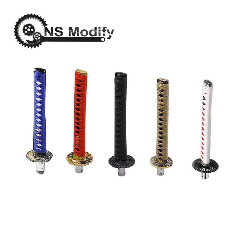 NS Modify Universal Car Spare Part Speed Ninja KATANA Gear Shift Knob Samurai Sword Shift Knob Shifter Spare Part Speed Handle
NS Modify Universal Car Spare Part Speed Ninja KATANA Gear Shift Knob Samurai Sword Shift Knob Shifter Spare Part Speed Handle