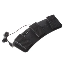 FS3-P USB Triple Foot Switch Pedal Control Keyboard Mouse PC Game Plastic FS3-P USB Triple Foot Switch Pedal Control Keyboard Mouse PC Game Plastic