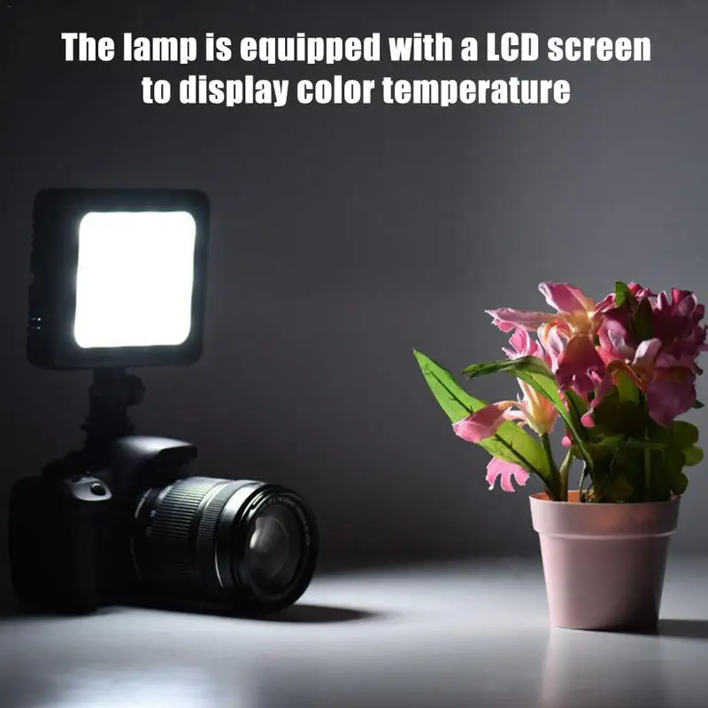 

ZF-C18 LED Video Light Fill Light 5700k 120 Degree Camera Adjustable Lamp For DSLR Camcorder Photo Studio