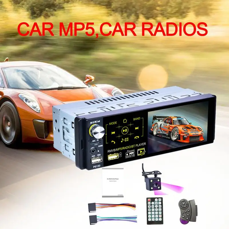 4.1 In Car Multimedia Player 7 Color Backlight Touch Screen Bluetooth FM Radio Dual USB Port Mp4 MP5 Player Mirror Link Support
4.1 In Car Multimedia Player 7 Color Backlight Touch Screen Bluetooth FM Radio Dual USB Port Mp4 MP5 Player Mirror Link Support