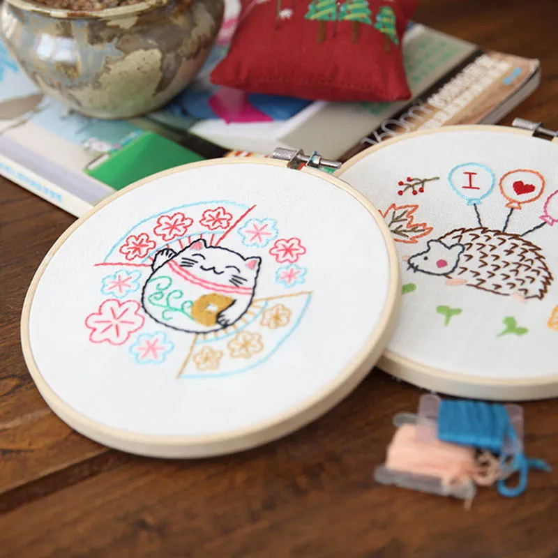 Beginner Home Decor Frame Embroidery DIY Handmade Kit Cross -Stitch Portable Hanging Paintings 1 Set Novice Making Supplies
Beginner Home Decor Frame Embroidery DIY Handmade Kit Cross -Stitch Portable Hanging Paintings 1 Set Novice Making Supplies