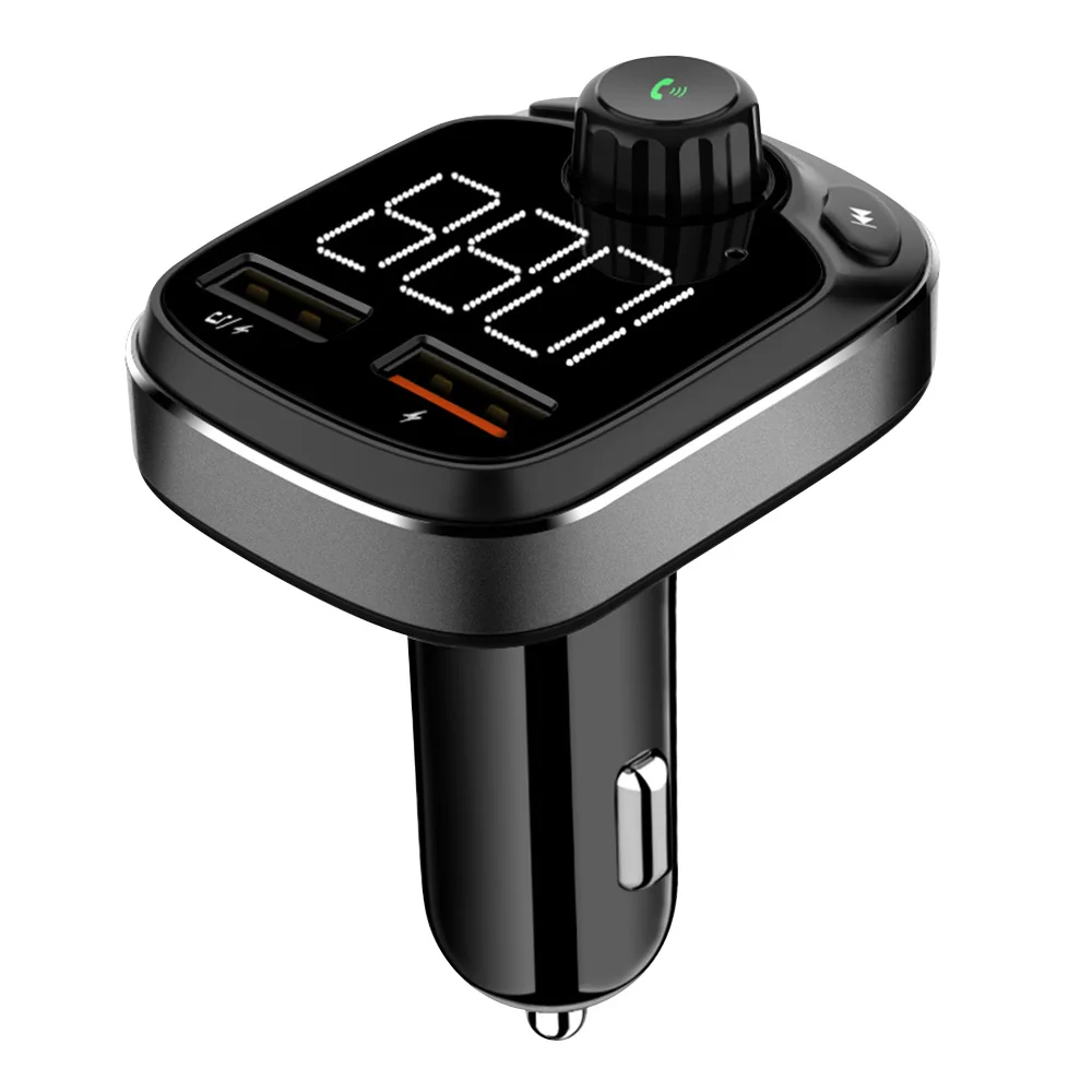 C20 Bluetooth 4.2 Car FM MP3 Player Dual USB Port QC3.0 Fast Charger Voice Broadcast For MP3/FLAC/WAV/WMA Music
C20 Bluetooth 4.2 Car FM MP3 Player Dual USB Port QC3.0 Fast Charger Voice Broadcast For MP3/FLAC/WAV/WMA Music