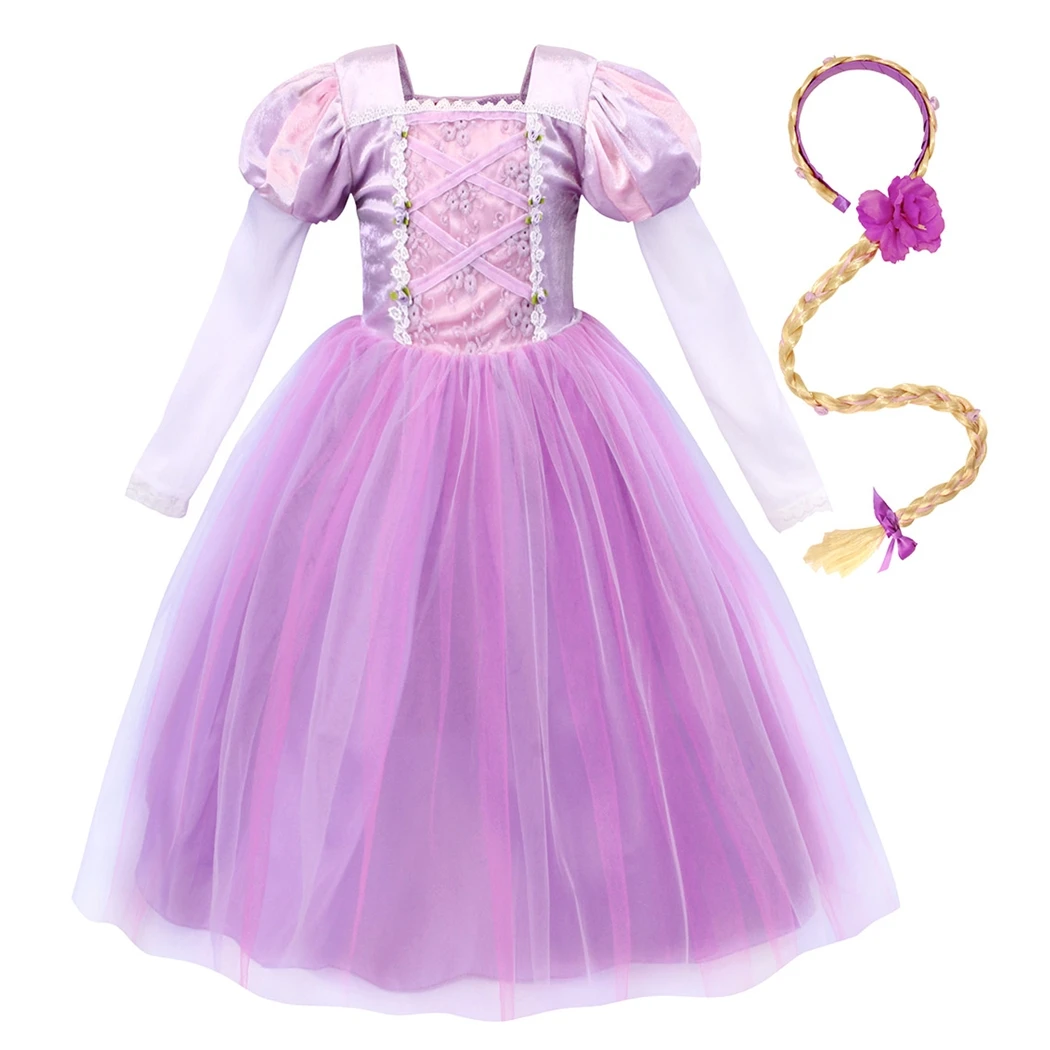 AmzBarley Girls Princess Rapunzel Dress Cosplay Party Long Sleeve Costume Floral Print Tangled Outfit Wedding Birthday Dresses
AmzBarley Girls Princess Rapunzel Dress Cosplay Party Long Sleeve Costume Floral Print Tangled Outfit Wedding Birthday Dresses