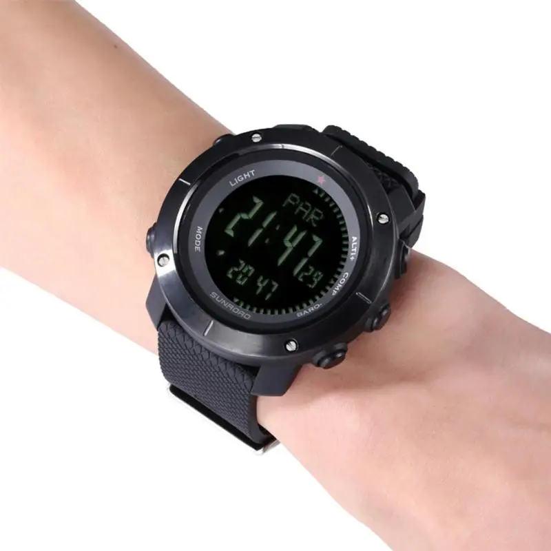 2019 New SUNROAD Outdoor Sports Fitness Tracking Barometer Pedometer Compass Watch 48 hours air pressure trend chart
2019 New SUNROAD Outdoor Sports Fitness Tracking Barometer Pedometer Compass Watch 48 hours air pressure trend chart