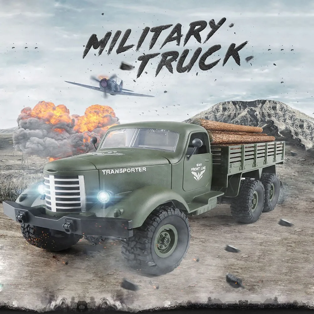 High Speed JJRC Q60 RC Car 1:16 2.4g 6WD Off-Road Car Military Truck Car Remote Control Cars Rock Crawler Toys Gfit
High Speed JJRC Q60 RC Car 1:16 2.4g 6WD Off-Road Car Military Truck Car Remote Control Cars Rock Crawler Toys Gfit