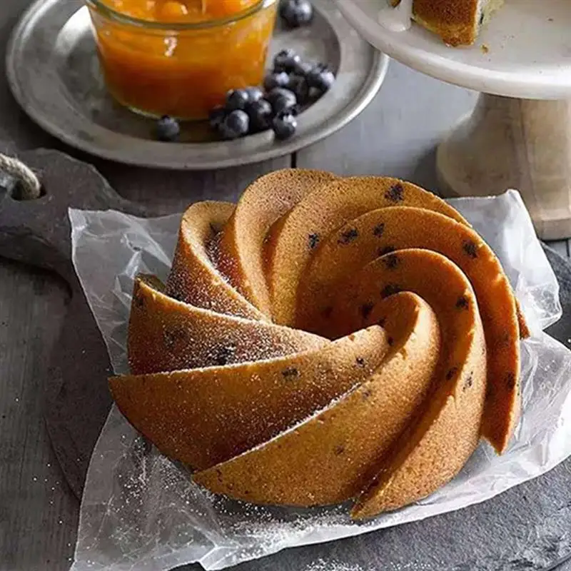 Nonstick Cake Pan Aluminum Hollow Swirl Shaped Cake Mold Bread Baking Mould for Kitchen Supplies Decorating Tools
Nonstick Cake Pan Aluminum Hollow Swirl Shaped Cake Mold Bread Baking Mould for Kitchen Supplies Decorating Tools