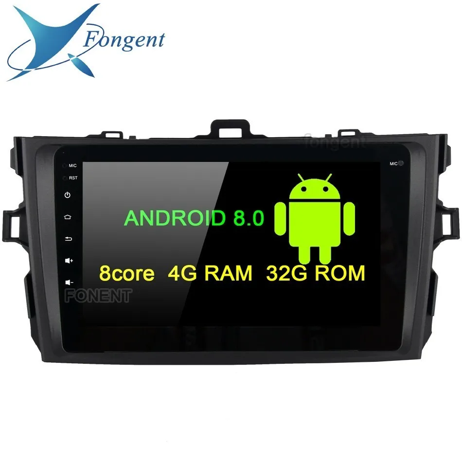 Android 8.0 Car Intelligent System Multimedia Auto Radio Player for Toyota Corolla Radio 2007 2008 2009 2010 2011 GPS Navigator
Android 8.0 Car Intelligent System Multimedia Auto Radio Player for Toyota Corolla Radio 2007 2008 2009 2010 2011 GPS Navigator