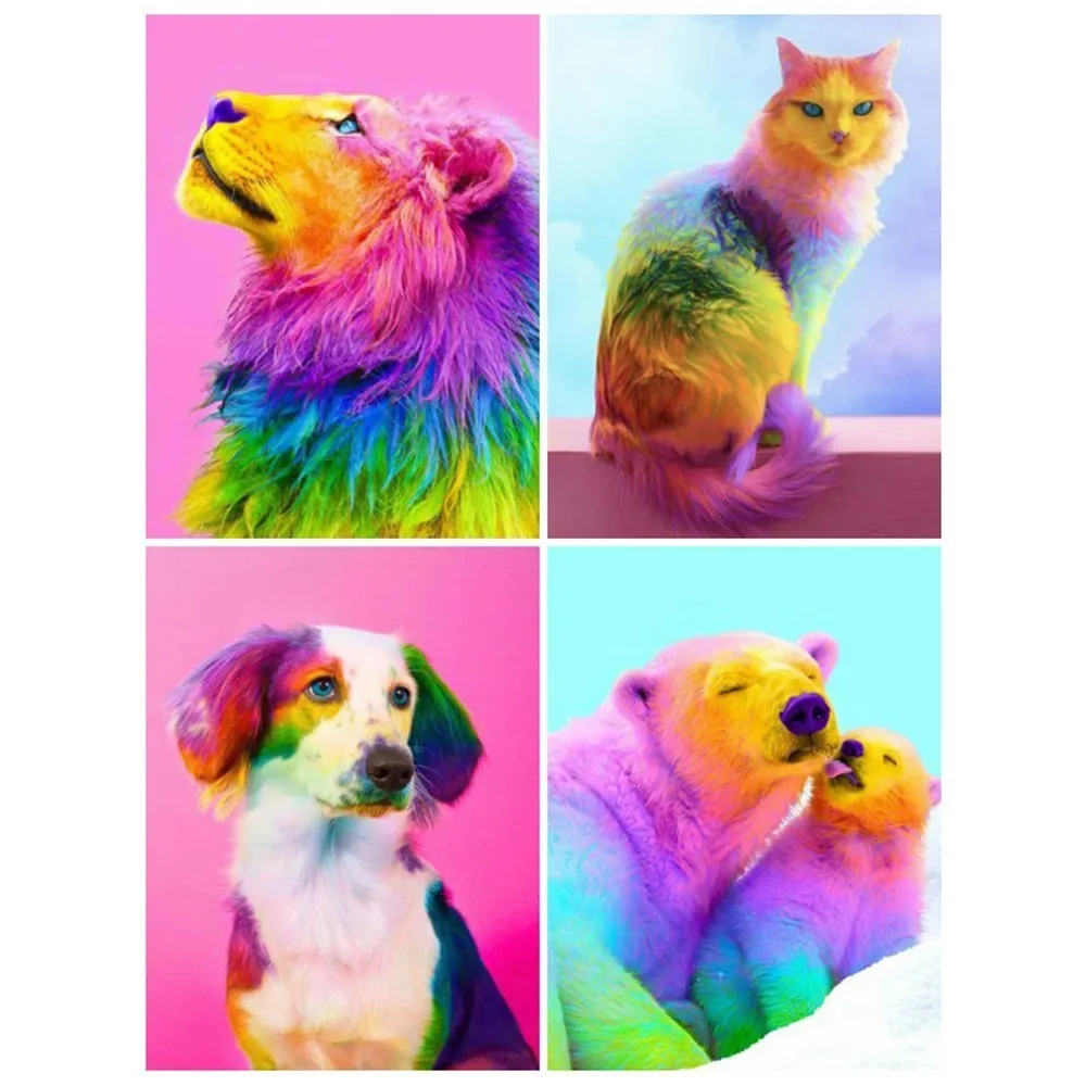 HUACAN 5D DIY Diamond Painting Cute Animal Full Square Rhinestone Diamond Embroidery Cross Stitch Mosaic Art Home Decor Gift
HUACAN 5D DIY Diamond Painting Cute Animal Full Square Rhinestone Diamond Embroidery Cross Stitch Mosaic Art Home Decor Gift