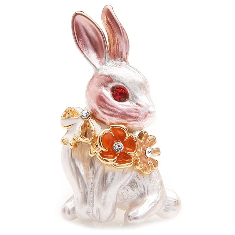 Pink Rabbit Flower Wrench Enamel Brooches Women Men Alloy Rhinestone Animal Wedding Banquet Party Brooch
Pink Rabbit Flower Wrench Enamel Brooches Women Men Alloy Rhinestone Animal Wedding Banquet Party Brooch