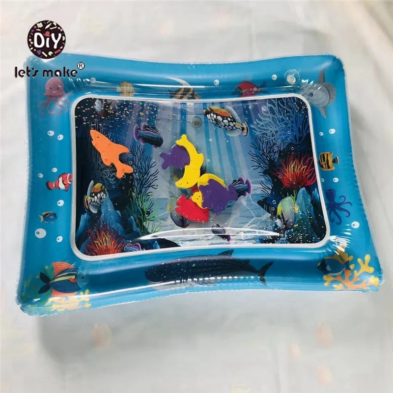Baby Inflatable Water Play Mat Infant Summer Beach Water Mat Thicken PVC Tummy Time Playmat Toddler Game Pad Ocean For Babies
Baby Inflatable Water Play Mat Infant Summer Beach Water Mat Thicken PVC Tummy Time Playmat Toddler Game Pad Ocean For Babies