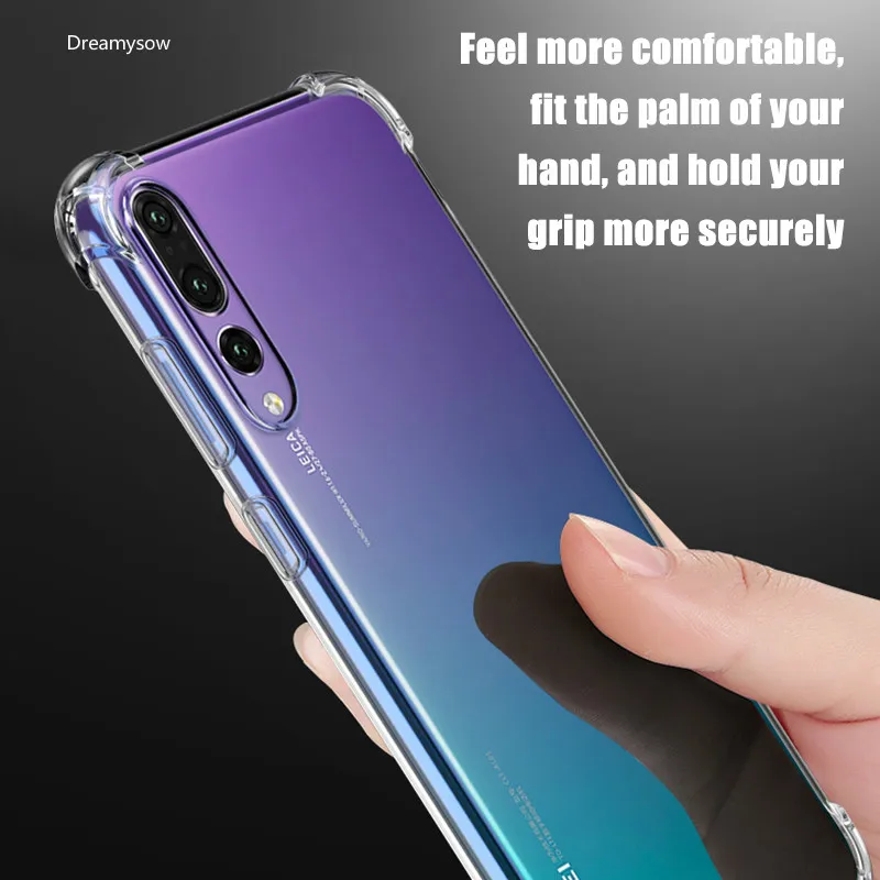 Transparent Back Cover Anti-knock TPU Soft Silicone Case For Huawei Honor 8C 8X P20 Lite Mate RS 20 10 Lite pro Nova 3i 3 Coque
Transparent Back Cover Anti-knock TPU Soft Silicone Case For Huawei Honor 8C 8X P20 Lite Mate RS 20 10 Lite pro Nova 3i 3 Coque