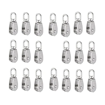 Crane Pulley Block M15 Lifting Crane Swivel Hook single Pulley Block Hanging Wire Towing Wheel 10Pcs
Crane Pulley Block M15 Lifting Crane Swivel Hook single Pulley Block Hanging Wire Towing Wheel 10Pcs