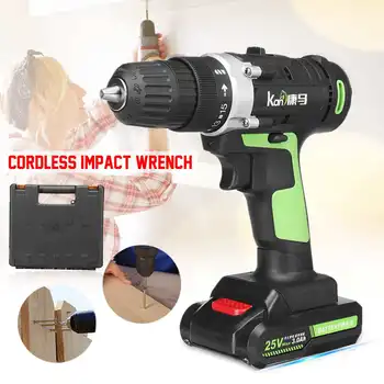 Electric Drill Cordless Screwdriver Lithium Battery Mini Impact Drill LED lights 2-Speed Hand Drill Installation Power Tools DIY
Electric Drill Cordless Screwdriver Lithium Battery Mini Impact Drill LED lights 2-Speed Hand Drill Installation Power Tools DIY