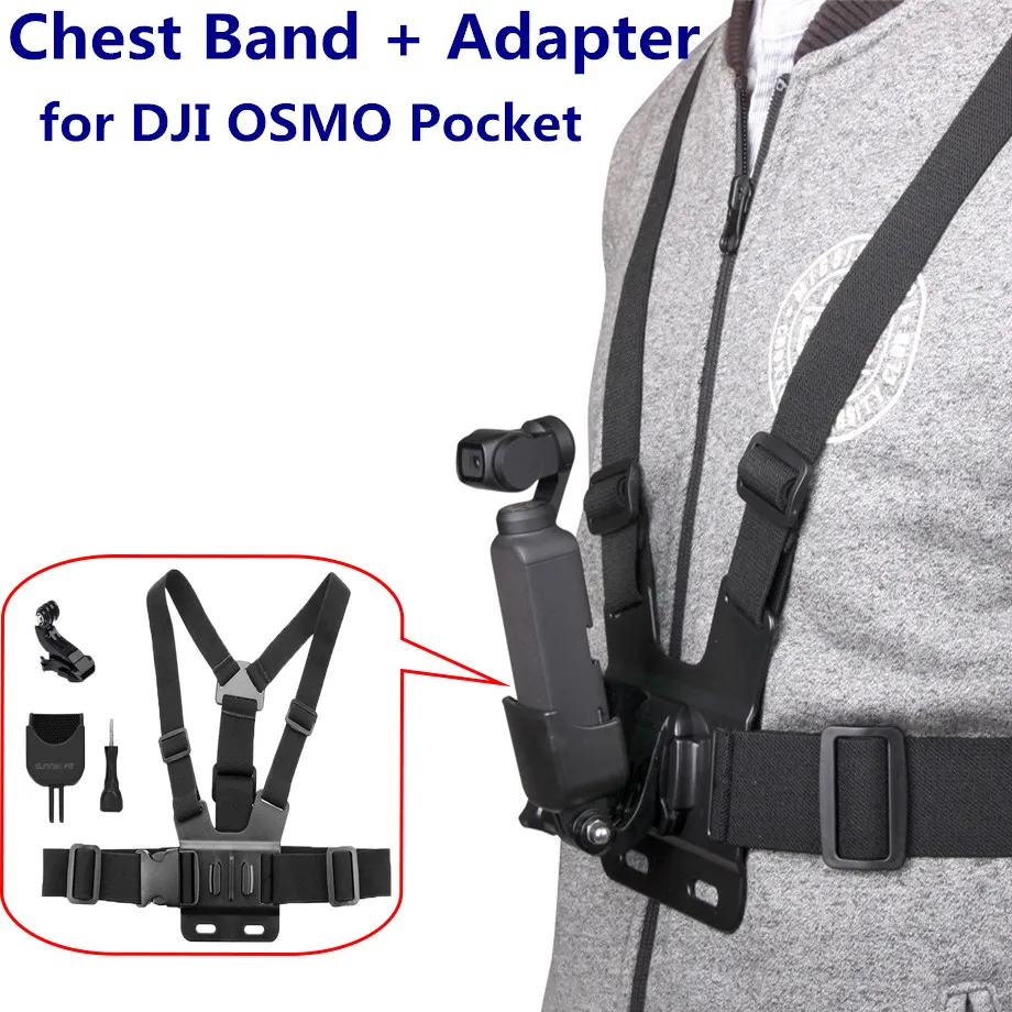 DJI Osmo Pocket Camera Chest Band Strap Multi-function Expansion Adapter Mount Backpack Clamp Belt Handheld Gimbal Accessories
DJI Osmo Pocket Camera Chest Band Strap Multi-function Expansion Adapter Mount Backpack Clamp Belt Handheld Gimbal Accessories