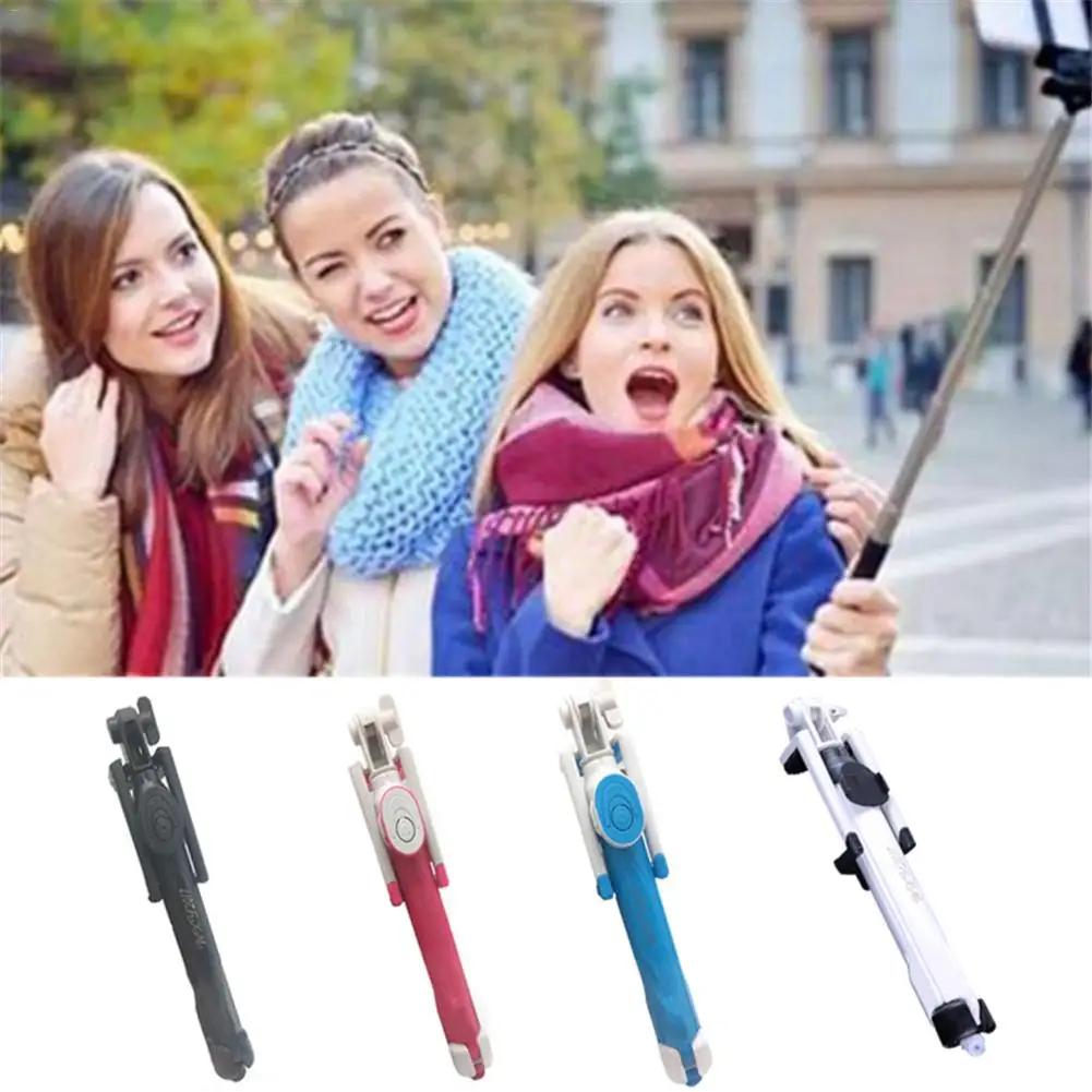 Mini Remote Control Selfie Stick Treppiede Stretchable Bluetooth Selfie Stick For Smartphone IOS 8.0 Or Android 5.0 or Above New
Mini Remote Control Selfie Stick Treppiede Stretchable Bluetooth Selfie Stick For Smartphone IOS 8.0 Or Android 5.0 or Above New