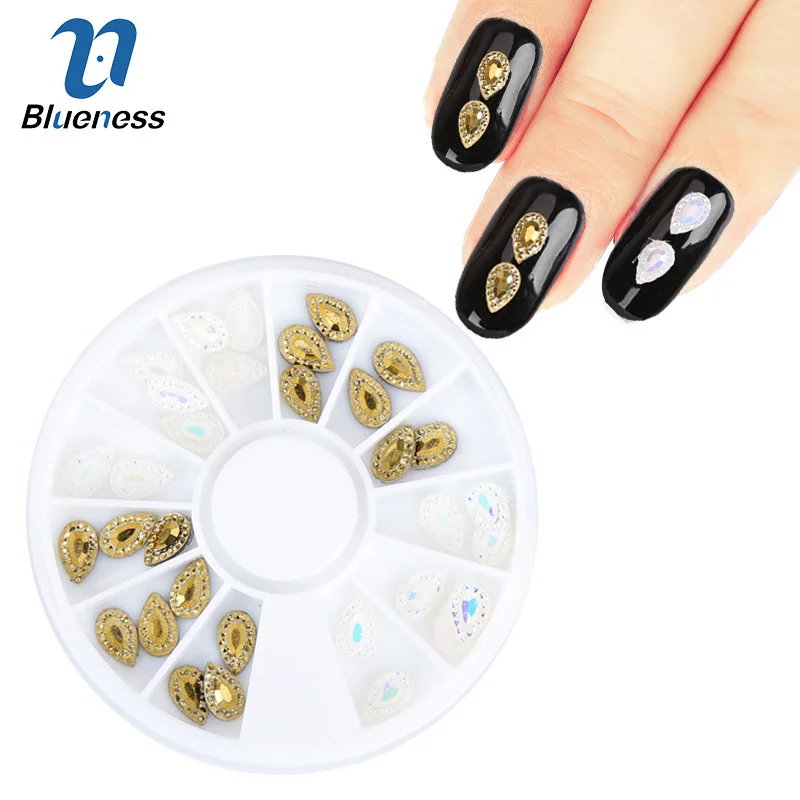 3D Nail Art Resin Water Droplets Design Diy Nail Studs Glitter Drop Wheel AB Rhinestones Decorations For Charms Nails ZP264
3D Nail Art Resin Water Droplets Design Diy Nail Studs Glitter Drop Wheel AB Rhinestones Decorations For Charms Nails ZP264