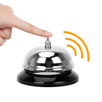 Hotel Counter Reception Dishes Passing Bell Restaurant Calling Bell Good Quality Bar Counter Bell Service Ring Bell
Hotel Counter Reception Dishes Passing Bell Restaurant Calling Bell Good Quality Bar Counter Bell Service Ring Bell