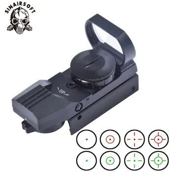 Hot 11mm 20mm Rail Mount Optics Holographic Red green Dot Sight Reflex 4 Reticle Tactical Riflescope For AEG Hunting Accessories
Hot 11mm 20mm Rail Mount Optics Holographic Red green Dot Sight Reflex 4 Reticle Tactical Riflescope For AEG Hunting Accessories