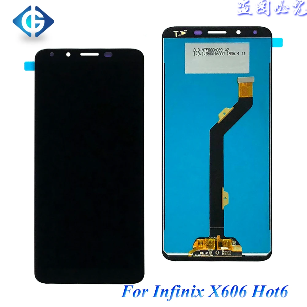 5.5'' Repair Parts LCD for Infinix Hot 6 X606 LCD Display Touch Screen Digitizer Assembly for Infinix X606 LCD Screen Complete
5.5'' Repair Parts LCD for Infinix Hot 6 X606 LCD Display Touch Screen Digitizer Assembly for Infinix X606 LCD Screen Complete