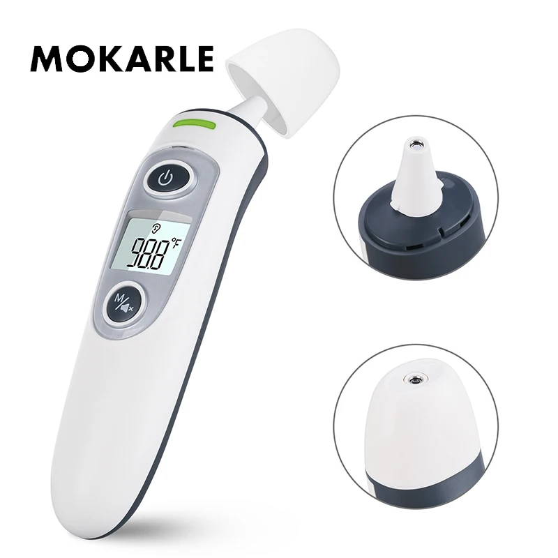 Non-Contact Forehead Ear Fever Thermometer Digital Infrared IR LCD Children Thermometer For Body Adult Termometro Health Care
Non-Contact Forehead Ear Fever Thermometer Digital Infrared IR LCD Children Thermometer For Body Adult Termometro Health Care