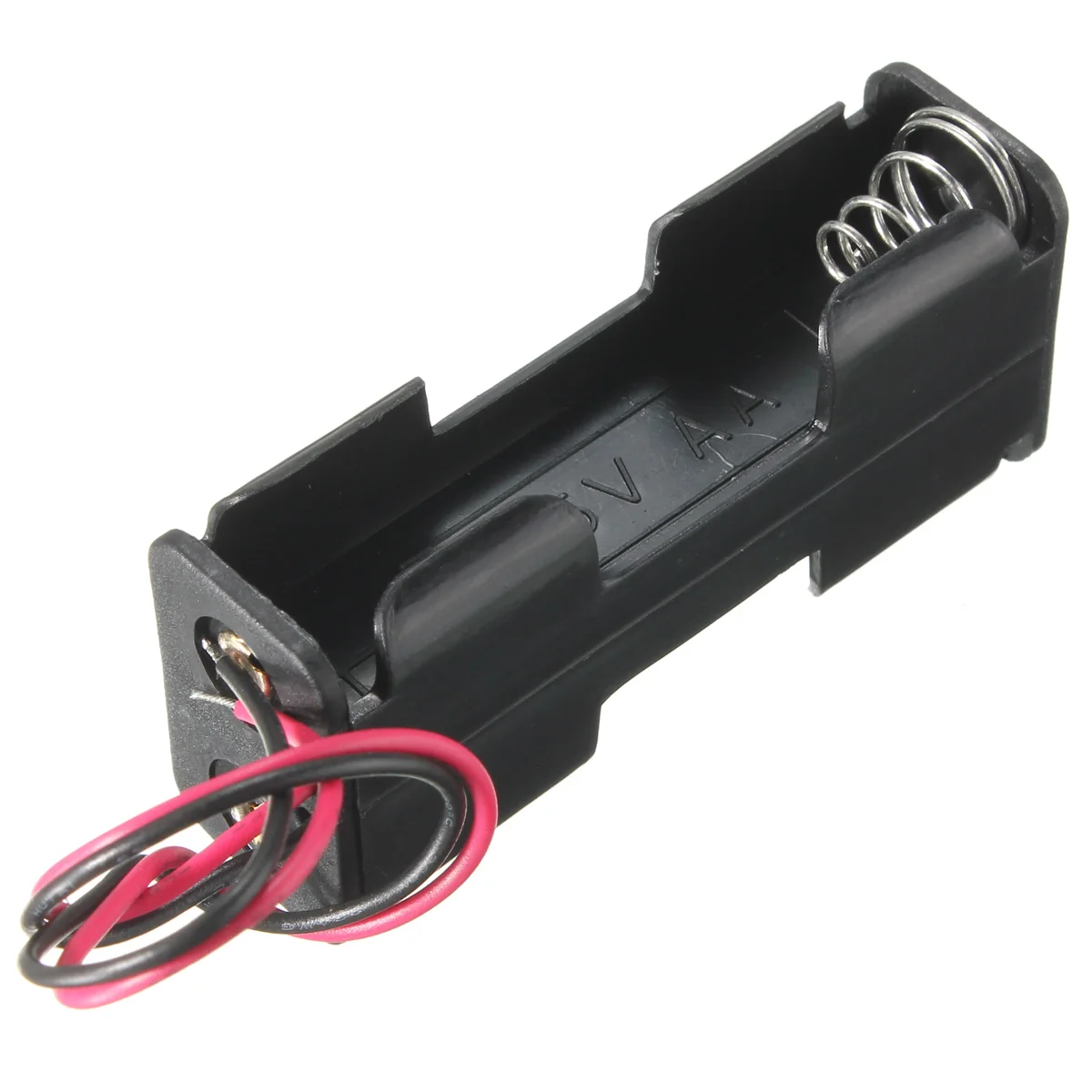 CLAITE Dual Layers Black ABS 2x AA Battery storage Case Holder Enclosed Boxs with Wire ABS material 50x16x25 mm
CLAITE Dual Layers Black ABS 2x AA Battery storage Case Holder Enclosed Boxs with Wire ABS material 50x16x25 mm