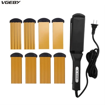 Interchangeable 4 in 1 Plates Fast Hair Straightener Flat Iron Corn r Corrugated Iron Plate Perm Rod Corn Hair Curler
Interchangeable 4 in 1 Plates Fast Hair Straightener Flat Iron Corn r Corrugated Iron Plate Perm Rod Corn Hair Curler