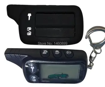 TZ 9010 LCD Remote Control Key Fob Chain + Silicone Case Trinket For Russian 2-Way Car Alarm System Tomahawk TZ9010 TZ-9010
TZ 9010 LCD Remote Control Key Fob Chain + Silicone Case Trinket For Russian 2-Way Car Alarm System Tomahawk TZ9010 TZ-9010