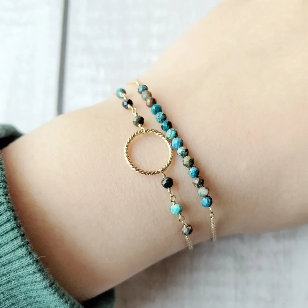 Lii Ji Turquoises Labradorite Bracelets Silver Circle Elegant Chain Link Bracelets Simple Delicate Jewelry For Women Girls Gift
Lii Ji Turquoises Labradorite Bracelets Silver Circle Elegant Chain Link Bracelets Simple Delicate Jewelry For Women Girls Gift